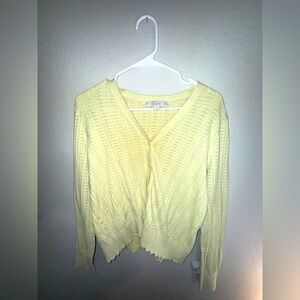 Yellow Cardigan